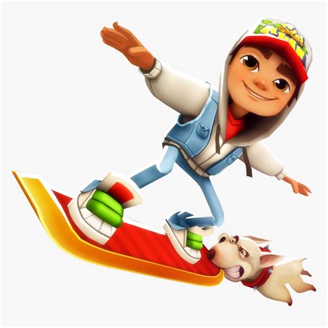 Subway Surfers Main Character, HD Png Download - kindpng