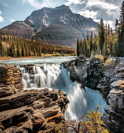 Athabasca Falls, Jasper National Park, Alberta, Canada : r/BeAmazed