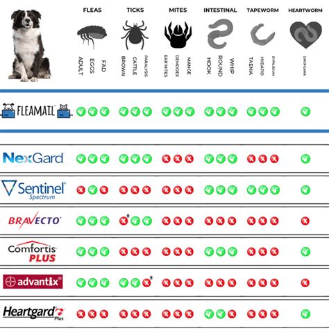 Flea And Tick Chewables For Dogs Comparison