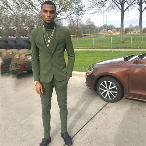 Wedding Party Dress - Green Slim Fit Casual Mens Suits 2020 Wedding Tuxedos Groom Wear 3 Pieces ...