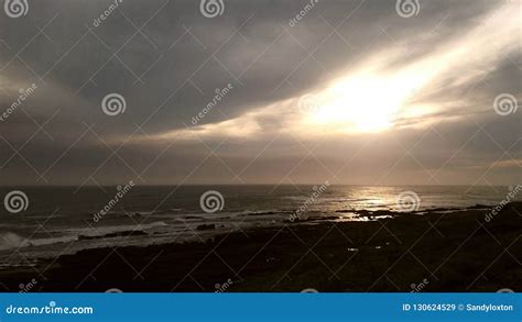 Storm cloud sunset stock image. Image of schoenmakerskop - 130624529