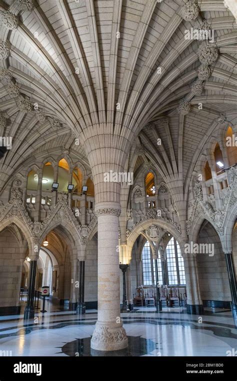 Parliament, Centre block interior, Ottawa, Ontario, Canada Stock Photo ...