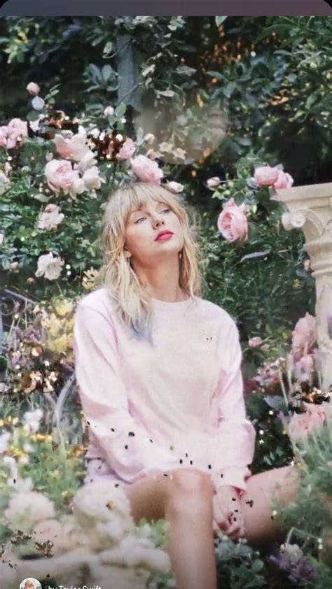 Taylor Swift Photoshoot in the Garden