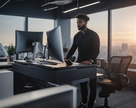 Ergonomic Sit-Stand Desk Benefits: Work Healthier