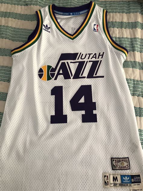 FS Throwback Utah Jazz Jersey Like new CHEAP Medium tall. - Sell and ...