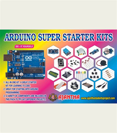 Arduino Super Starter Kit - Ajantha Students Project