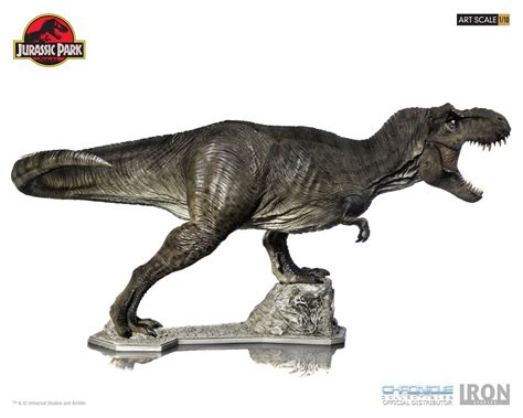 Limited Edition Jurassic Park T-Rex Statue Unveiled - IGN