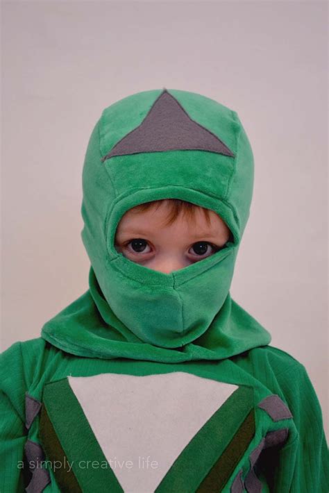 a simply creative life: green ninja costume