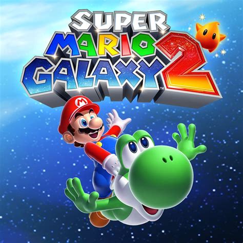 Super Mario Galaxy 2 (2015) Wii U box cover art - MobyGames