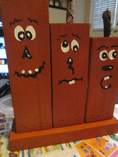 Making Scrap Wood Halloween Decorations | ThriftyFun