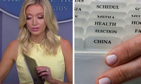 PHOTO: Photographer Catches Kayleigh McEnany's Briefing Binder Tabs - Second Nexus