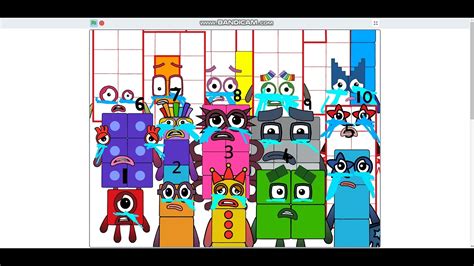 numberblocks crying - YouTube