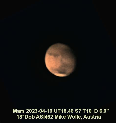 Mars 2023-04-10 - Major & Minor Planetary Imaging - Cloudy Nights