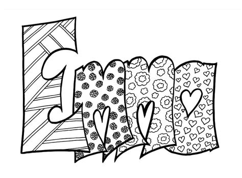 Emma Coloring Pages - Free Printable Coloring Pages for Kids