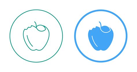 Apple Vector Icon 22110555 Vector Art at Vecteezy