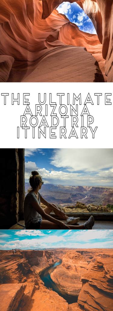 The Ultimate Arizona Road Trip Itinerary | Arizona travel, Arizona road trip, Road trip itinerary