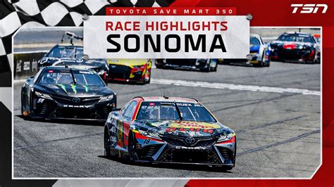 NASCAR Race Highlights: Sonoma - Win Big Sports