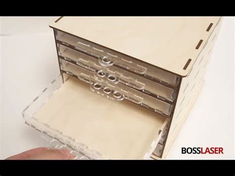 Laser Cut Acrylic Box Design