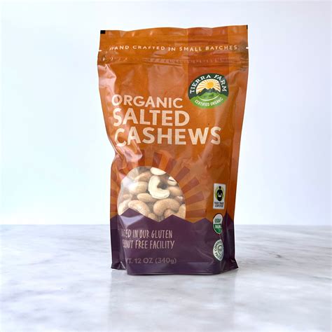 Tierra Farm Organic Salted Cashews