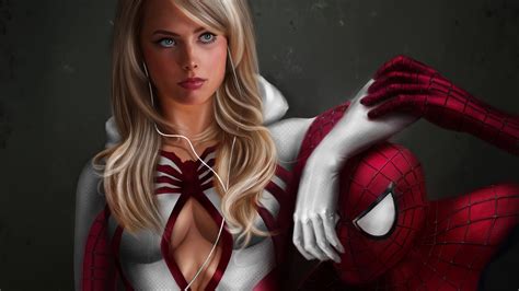 3840x2160 Gwen Stacy Spiderman Art 4K ,HD 4k Wallpapers,Images,Backgrounds,Photos and Pictures