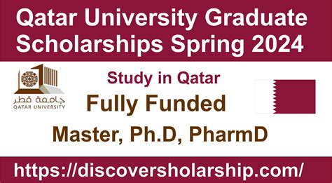 Qatar University Graduate Scholarships Spring 2024 (Fully Funded)