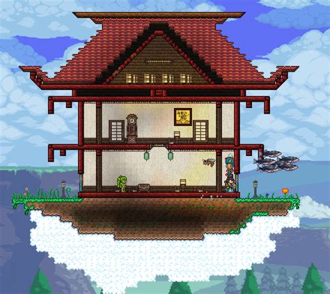 Dynasty House : Terraria