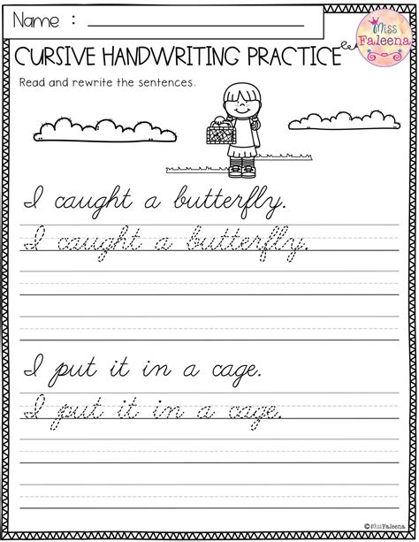 3rd Grade Cursive Writing Worksheets | Download Printable Cursive Alphabet Free!