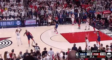 Damian Lillard Game Winner Okc - All The Different Angles Of Damian ...