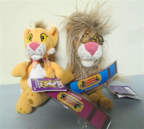 Between the Lions Eden Plush Doll Bookmark Set 5 Theo Lionel Cleo & Leona Click | #1844002646