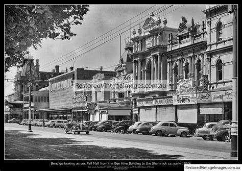 Bendigo early 1950s - Restored Vintage Images