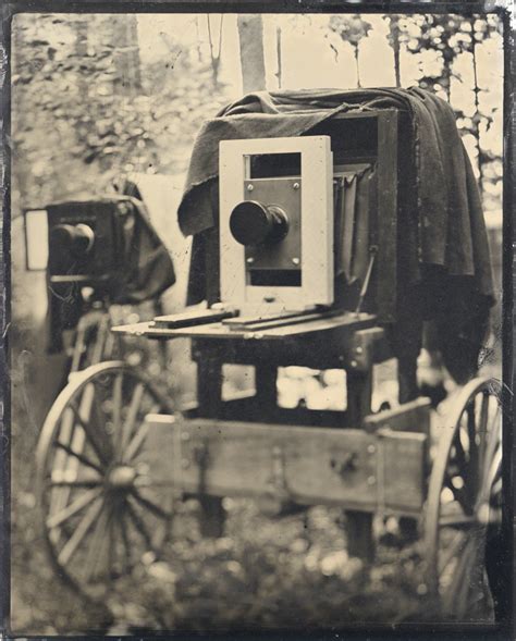 Glens Falls Art tintype of "Camp Tintype" Vintage Camera