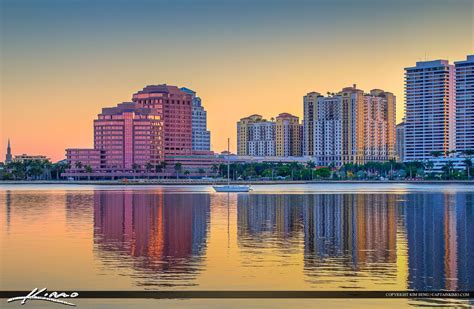 Downtown Pink Building West Palm Beach Florida – HDR Photography by ...