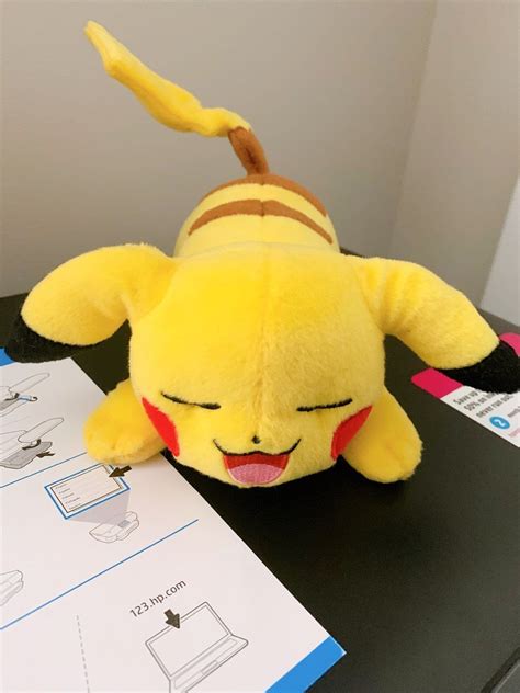 Sleeping Pikachu Plushie on Mercari | Pikachu, Pikachu plushie, Pokemon ...