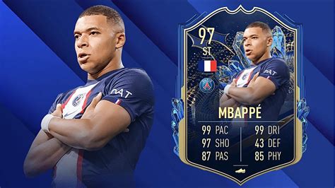 FIFA 23: KYLIAN MBAPPE 97 TOTS PLAYER REVIEW I FIFA 23 ULTIMATE TEAM ...