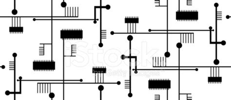 Isolated Circuit Pattern Stock Vector | Royalty-Free | FreeImages