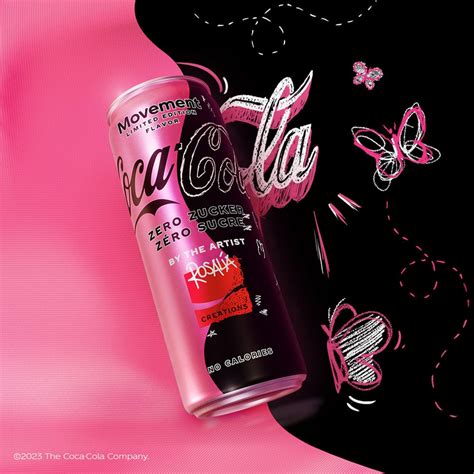 Coca-Cola lanciert Limited Edition mit Rosalía - Werbewoche m&k