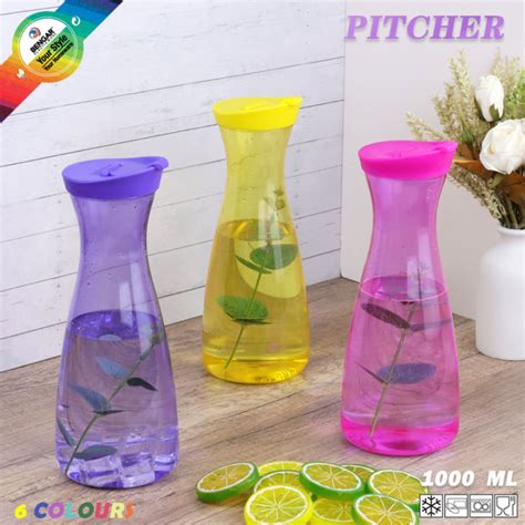 pitcher for refrigerator slim plastic pitcher plastic water jug lagayan ng tubig pitcher water ...