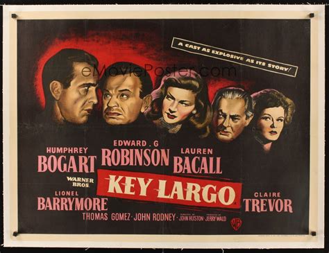 Key Largo | Key largo, Key largo movie, Bogart and bacall