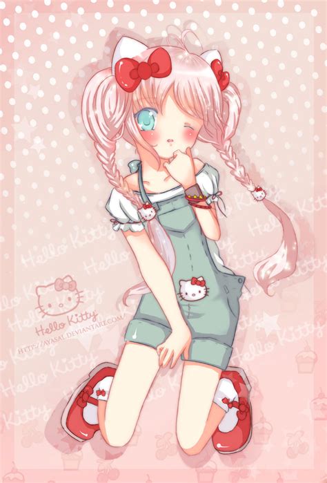 Hello Kitty Anime Girl