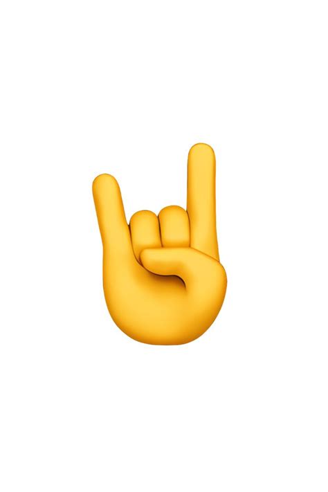 🤘 Sign of the Horns Emoji | Hand emoji, Emoji, Emoji rocks