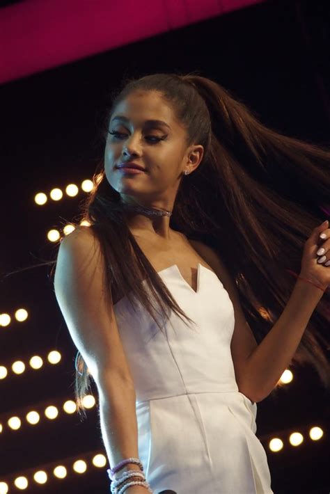 ARIANA GRANDE at The Voice of Italy, Finale Season – HawtCelebs