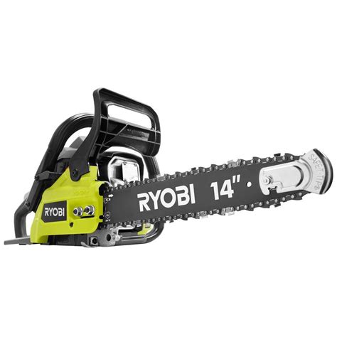 Ryobi 14 in. 37cc 2-Cycle Gas Chainsaw-RY3714 - The Home Depot