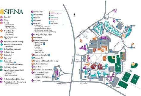 Campus Map | Siena College