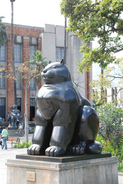 Fernando Botero sculptures in Medellin