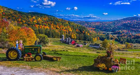 Autumn in Barnet Vermont. Photograph by Scenic Vermont Photography ...