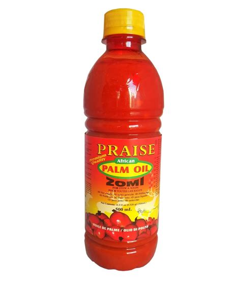 Praise African Palm Oil Zomi 500 ml | Spice Town - Online Grocery Store