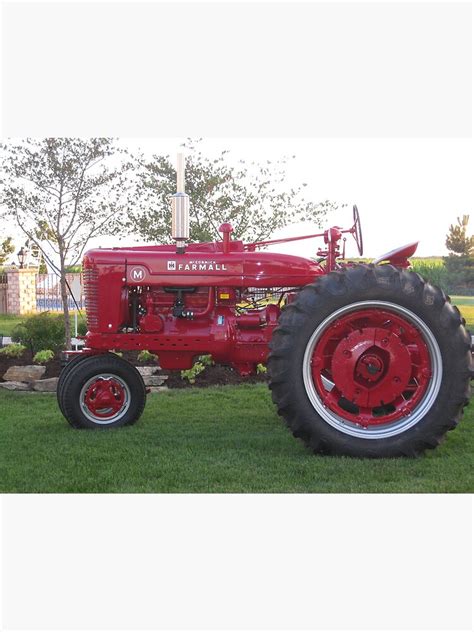 "Farmall M Tractor" Poster by farmer2746 | Redbubble