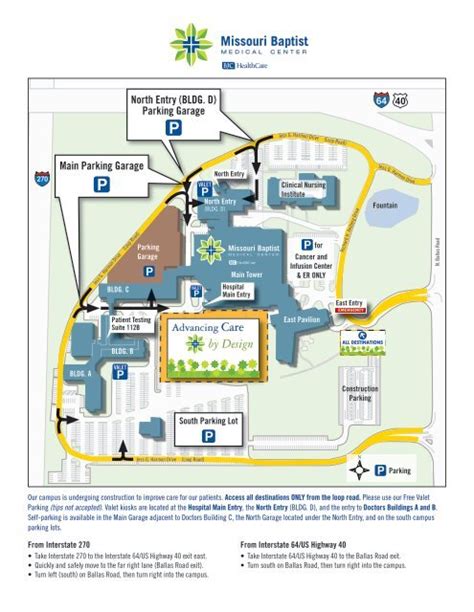 Missouri Baptist University Map - Charis Augustina