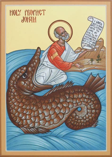 Holy Prophet Jonah | This icon depicts the Holy Prophet Jona… | Flickr