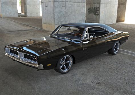 1969 Dodge Charger Packs Hellcat Power with the Classic Look